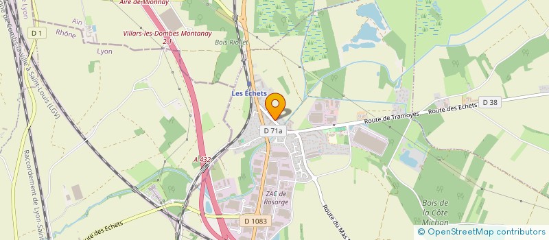 localisation de l'entreprise MADAME EMMA GOIRAN à VILLARS-LES-DOMBES