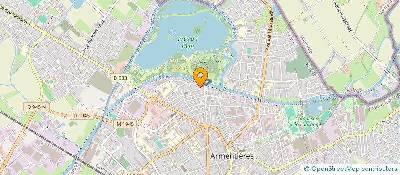 localisation de l'entreprise MADAME EMMA GREBAUT à ARMENTIERES