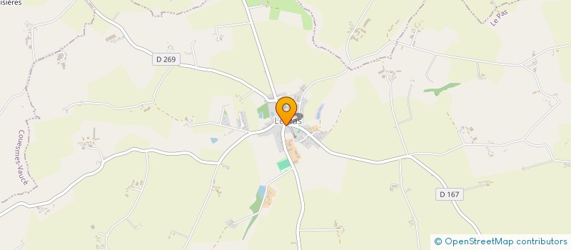 localisation de l'entreprise MADAME EMMA GREGORY  LE PAS