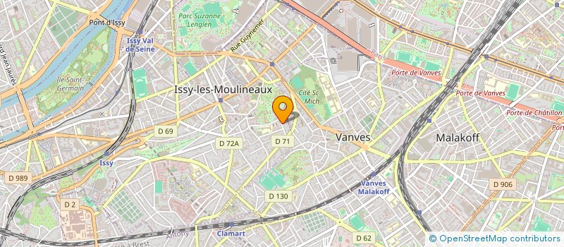 localisation de l'entreprise MADAME EMMA GRONDARD à ISSY-LES-MOULINEAUX