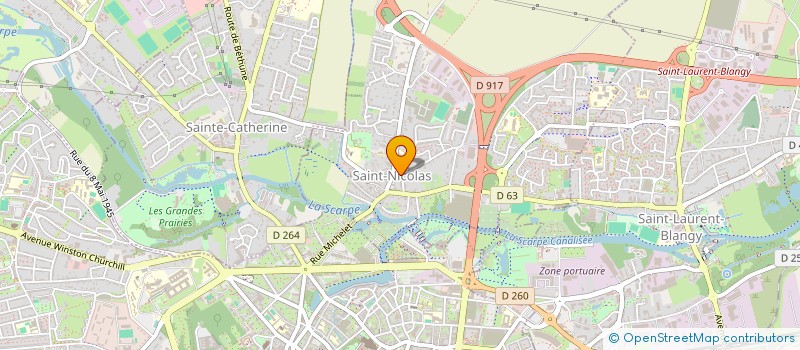 localisation de l'entreprise MADAME EMMA GUES  SAINT-NICOLAS