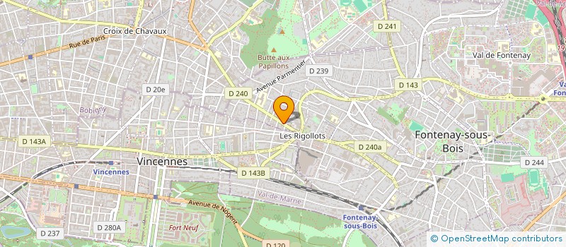 localisation de l'entreprise MADAME EMMA GUILLON COTTARD BAZELAIRE à FONTENAY-SOUS-BOIS