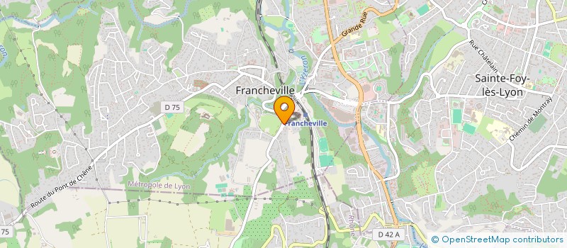 localisation de l'entreprise MADAME EMMA GUILLOT  FRANCHEVILLE