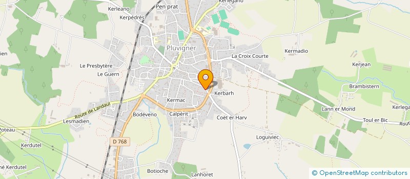 localisation de l'entreprise MADAME EMMA GUILLOUX  PLUVIGNER