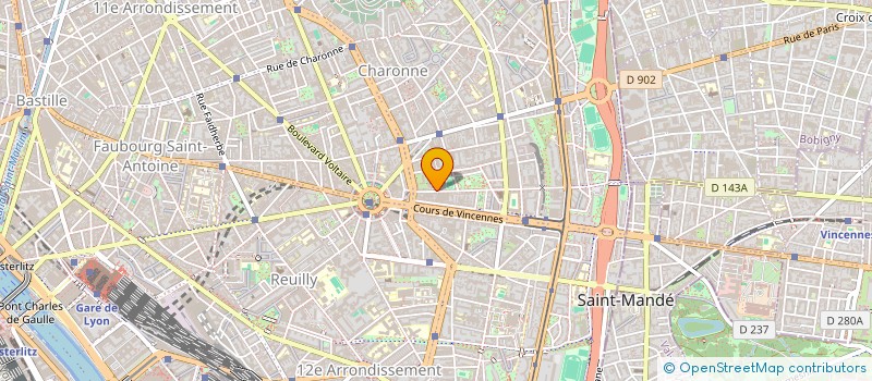 localisation de l'entreprise MADAME EMMA GUIRCHOUM  PARIS