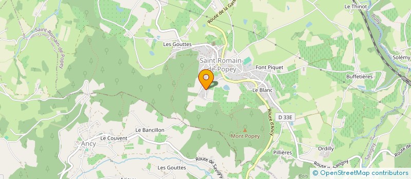 localisation de l'entreprise MADAME EMMA GUYONNET  SAINT-ROMAIN-DE-POPEY