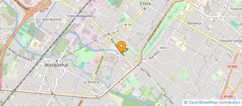 localisation de l'entreprise MADAME EMMA HAGEDORN  CROIX