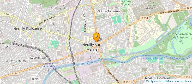 localisation de l'entreprise MADAME EMMA HAJJAR  NEUILLY-SUR-MARNE