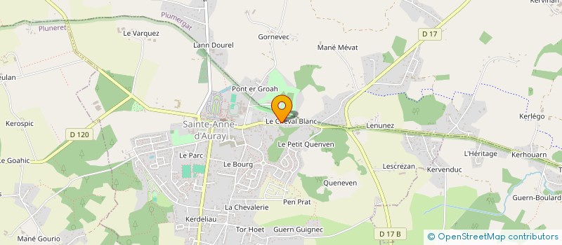 localisation de l'entreprise MADAME EMMA HENRIO  SAINTE-ANNE-D'AURAY