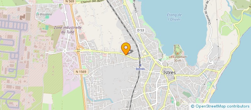 localisation de l'entreprise MADAME EMMA HIRD  ISTRES