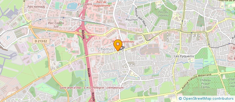 localisation de l'entreprise MADAME EMMA HOCDET à MERIGNAC