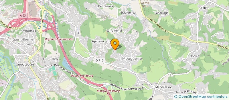 localisation de l'entreprise MADAME EMMA HOLLINGSWORTH  MOUGUERRE