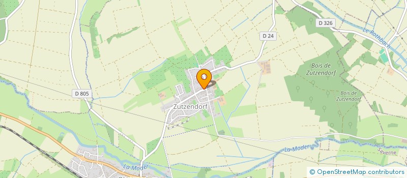 localisation de l'entreprise MADAME EMMA HORNUNG  OBERMODERN-ZUTZENDORF