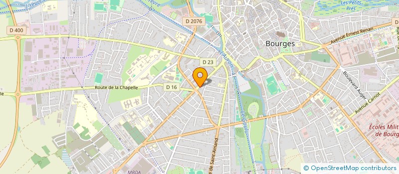 localisation de l'entreprise MADAME EMMA HUARD  BOURGES