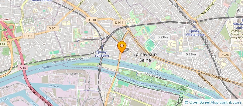 localisation de l'entreprise MADAME EMMA ILMANY à EPINAY SUR SEINE