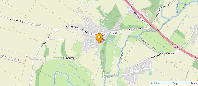 localisation de l'entreprise MADAME EMMA-JANE CRANNY à AUCHAY-SUR-VENDEE