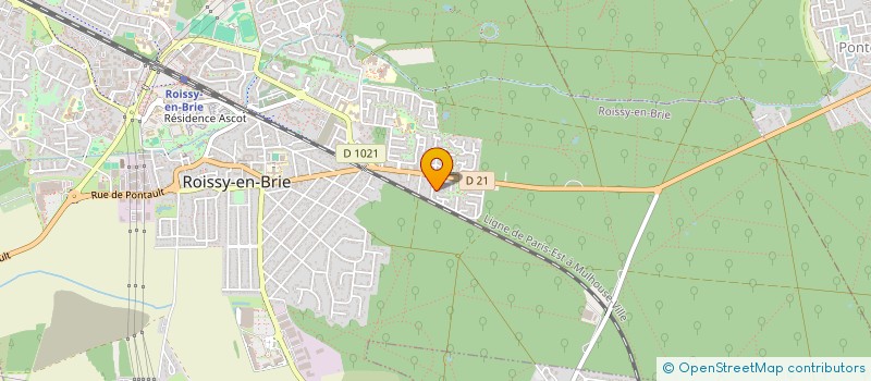 localisation de l'entreprise MADAME EMMA JEANNIN  ROISSY-EN-BRIE