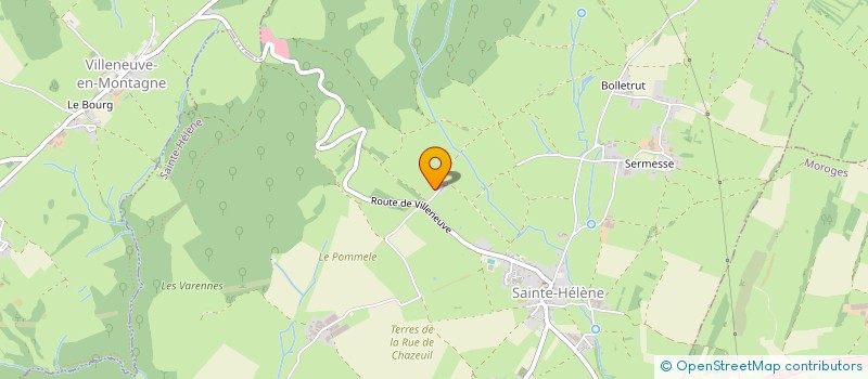 localisation de l'entreprise MADAME EMMA JOBLOT  SAINTE-HELENE