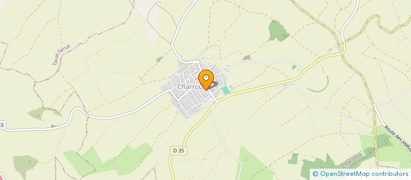 localisation de l'entreprise MADAME EMMA JONDEAU  CHARROUX