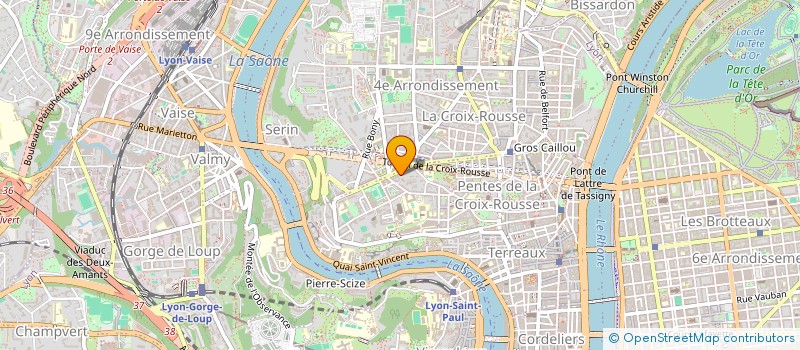 localisation de l'entreprise MADAME EMMA JOUTEAU à LYON