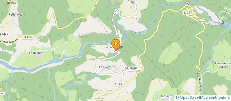 localisation de l'entreprise MADAME EMMA JULIEN  SAINT-JEAN-D'HERANS