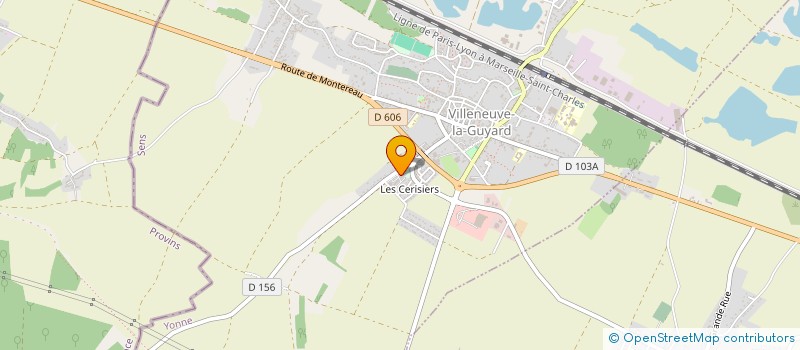 localisation de l'entreprise MADAME EMMA KABALU  VILLENEUVE-LA-GUYARD