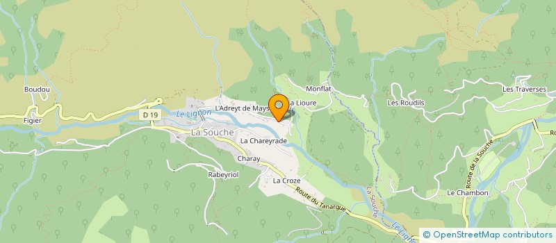 localisation de l'entreprise MADAME EMMA KALUN  LA SOUCHE