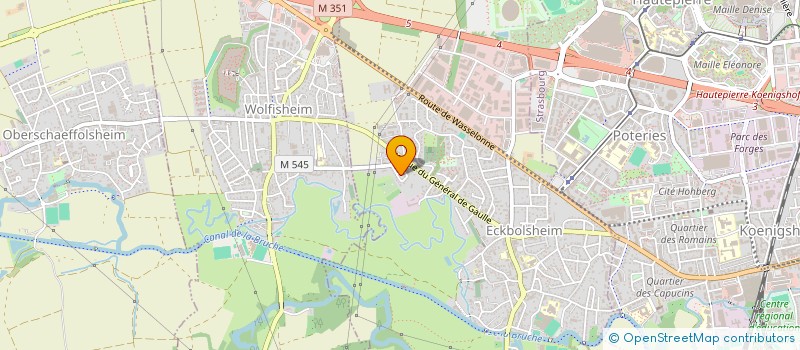 localisation de l'entreprise MADAME EMMA KAYSER  ECKBOLSHEIM