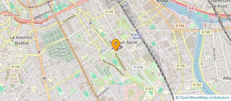 localisation de l'entreprise MADAME EMMA KEIRLE  IVRY-SUR-SEINE