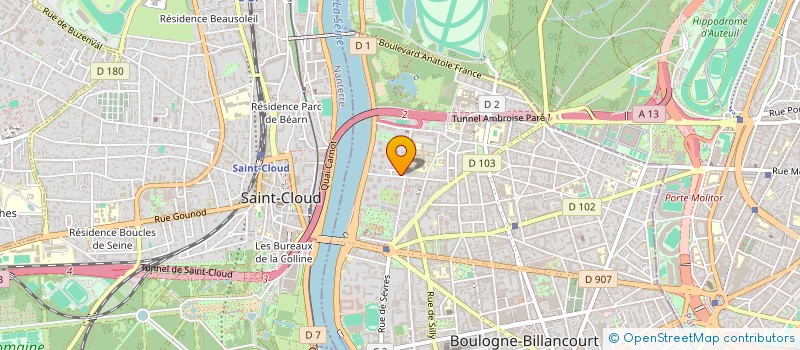 localisation de l'entreprise MADAME EMMA KHALFON à BOULOGNE-BILLANCOURT