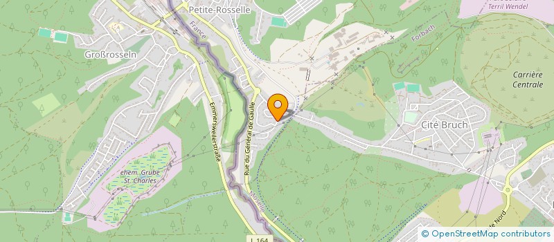 localisation de l'entreprise MADAME EMMA KOENIG  PETITE-ROSSELLE