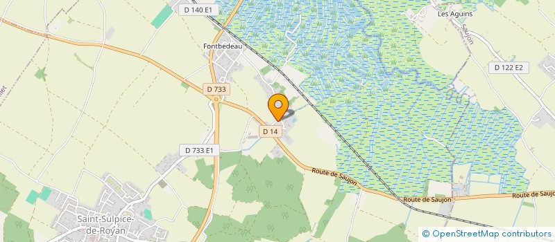 localisation de l'entreprise MADAME EMMA LAFFORGUE  SAINT-SULPICE-DE-ROYAN