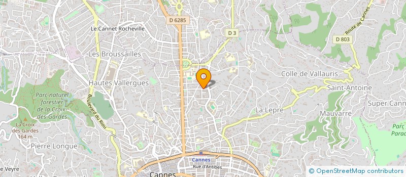 localisation de l'entreprise MADAME EMMA LAGARDERE à CANNES