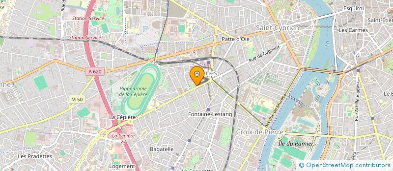 localisation de l'entreprise MADAME EMMA LALANDE  TOULOUSE