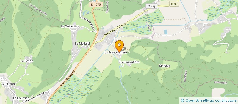 localisation de l'entreprise MADAME EMMA LAMBERT  CHIRENS