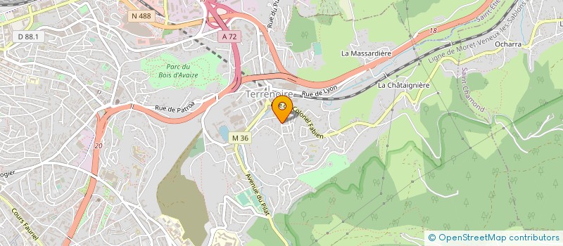 localisation de l'entreprise MADAME EMMA LAMBRE à JONZIEUX