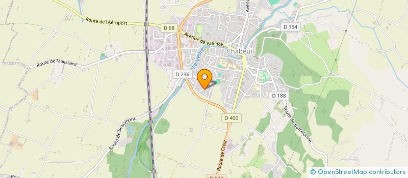 localisation de l'entreprise MADAME EMMA LARBI à CHABEUIL