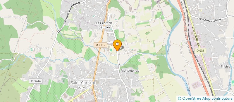 localisation de l'entreprise MADAME EMMA LATETE  SAINT-CHRISTOL-LEZ-ALES