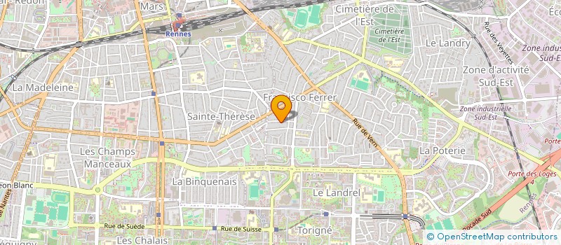 localisation de l'entreprise MADAME EMMA LAURENT  RENNES