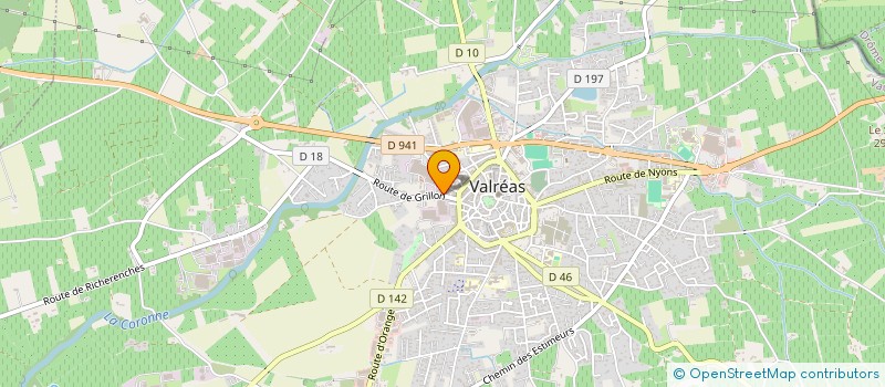 localisation de l'entreprise MADAME EMMA LAVEDER à VALREAS
