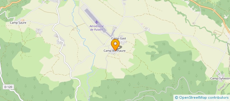 localisation de l'entreprise MADAME EMMA LAWRENCE  PUIVERT