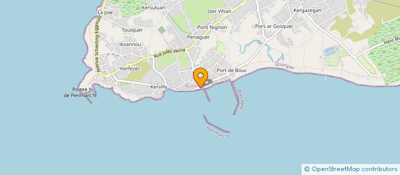 localisation de l'entreprise MADAME EMMA LE GALL à PENMARCH