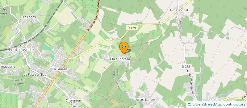 localisation de l'entreprise MADAME EMMA LEFEVRE  FONTCOUVERTE