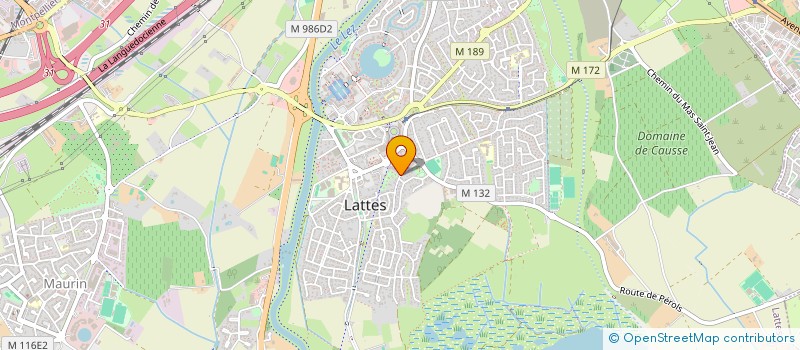 localisation de l'entreprise MADAME EMMA LEFEVRE à LATTES