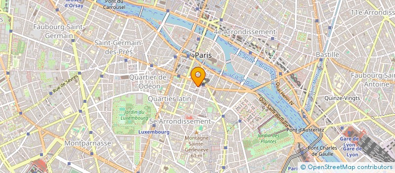 localisation de l'entreprise MADAME EMMA LEFORESTIER  PARIS