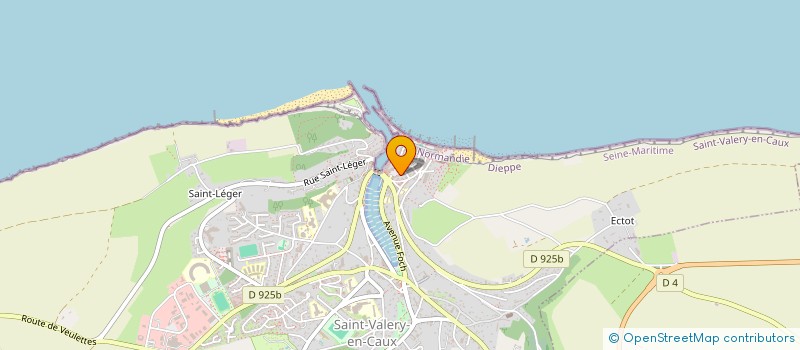 localisation de l'entreprise MADAME EMMA LEFRANT  SAINT-VALERY-EN-CAUX