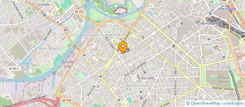 localisation de l'entreprise MADAME EMMA LEGRAIN  LILLE