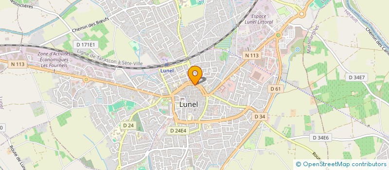 localisation de l'entreprise MADAME EMMA LEKKAL à LUNEL