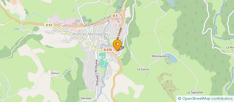 localisation de l'entreprise MADAME EMMA LEMAIRE à RIOM-ES-MONTAGNES