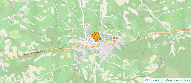 localisation de l'entreprise MADAME EMMA LEON  LA BASTIDONNE